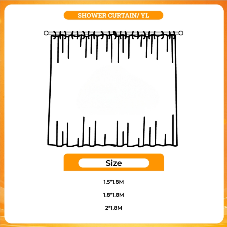 3D shower curtain - Kamisama Kiss Store