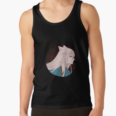 Retro Vintage Tomoe Kitsune Tank Top