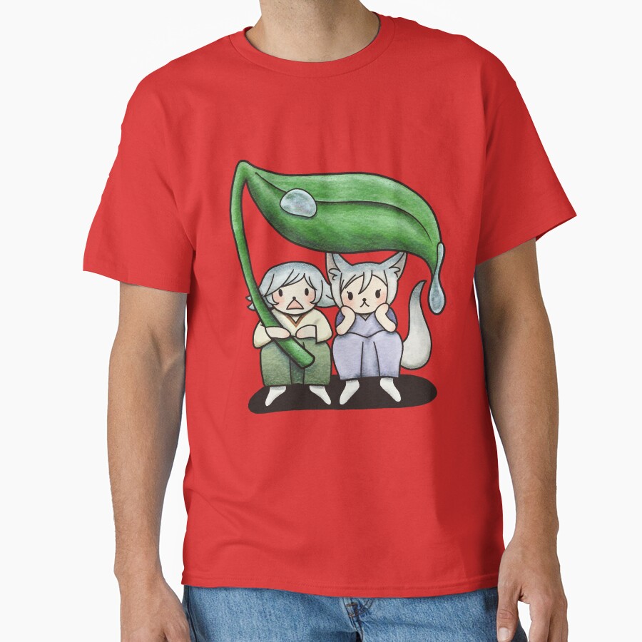 Tomoe And Mizuki Raindrop T-shirt - Image 6