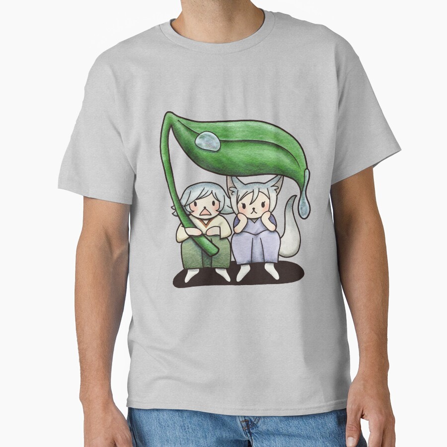 Tomoe And Mizuki Raindrop T-shirt - Image 4