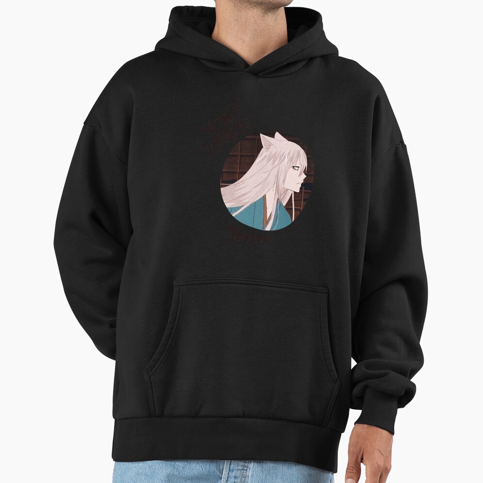 Retro Vintage Tomoe Kitsune Hoodie - Image 3