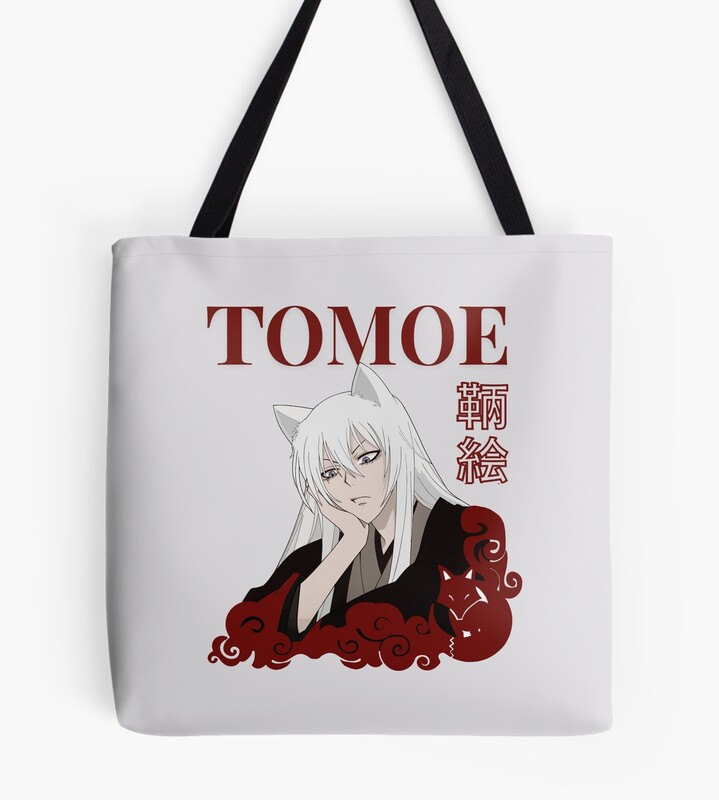 Tomoe Red Kamisama Tote Bag