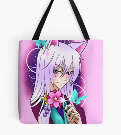 Tomoe And Flower Clip Tote Bag