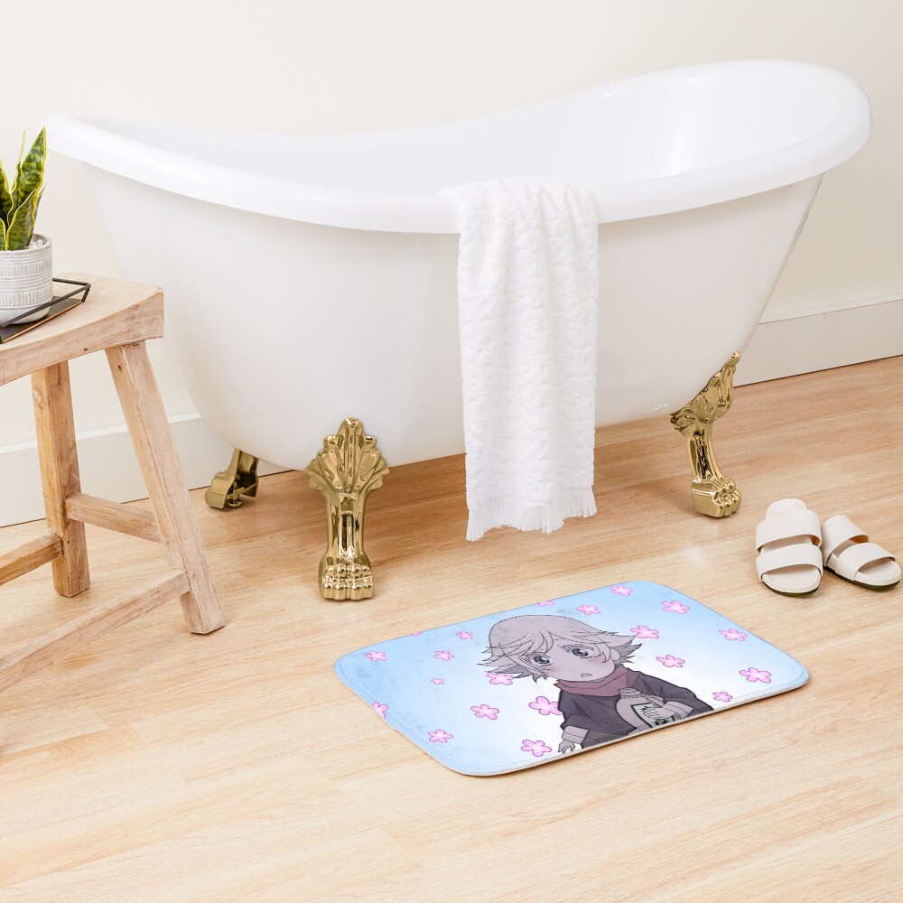 Mizuki With Sake Background Kamisama Kiss Bath Mat - Image 2