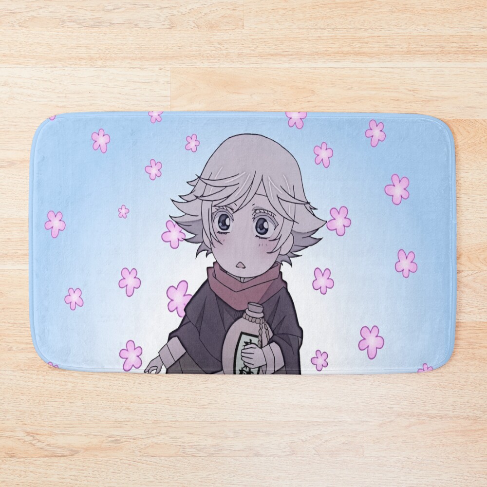 Mizuki With Sake Background Kamisama Kiss Bath Mat