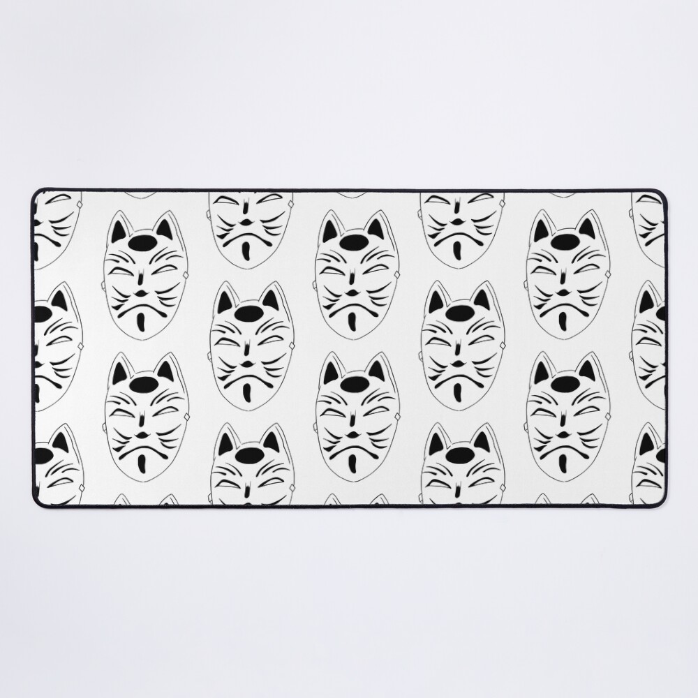 Kitsune Mask Mouse Pad