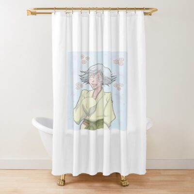 Kamisama Cute Kiss Shower Curtain