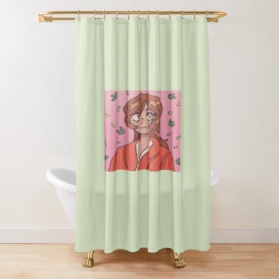 Nanami In Spring Shower Curtain