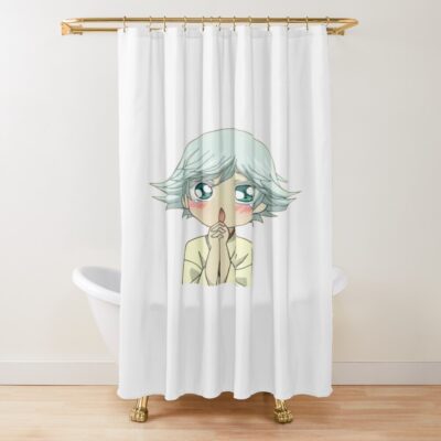 Chibi Cute Mizuki Kamisama Kiss Sticker Shower Curtain