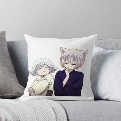 Tomoe And Mizuki Throw Pillow