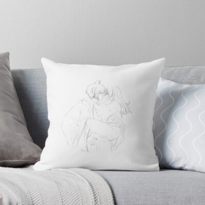 Tomonana Couple Throw Pillow