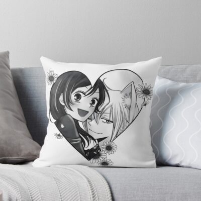 Kamisama Kiss Hot Couple Anime Throw Pillow